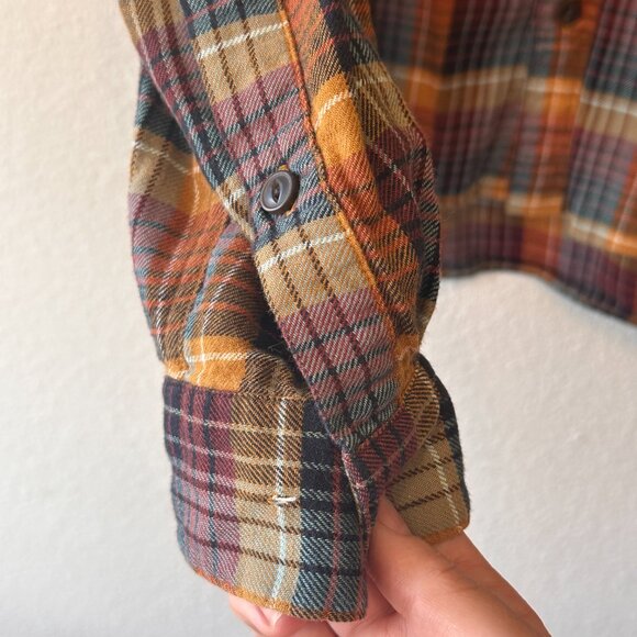 Men's Long-Sleeved Lightweight Fjord Flannel Shirt - Picture 5 of 7